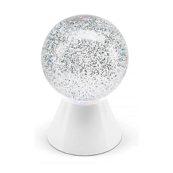 Red5 Pyörivä Glitterpallo Monivärinen LED-pöytävalaisin