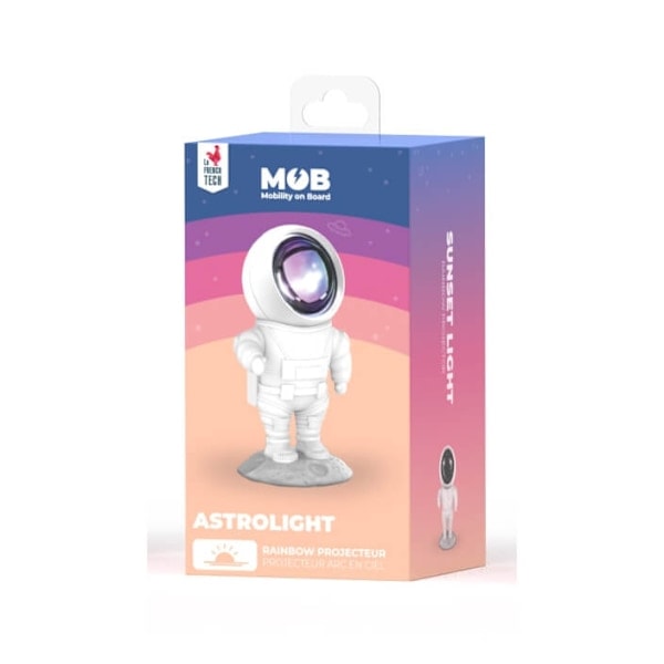 MOB Projektor Astrolight Blå Regnbue Vit