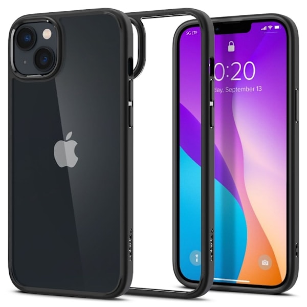 Spigen iPhone 14 Kuori Ultra Hybrid Mattamusta