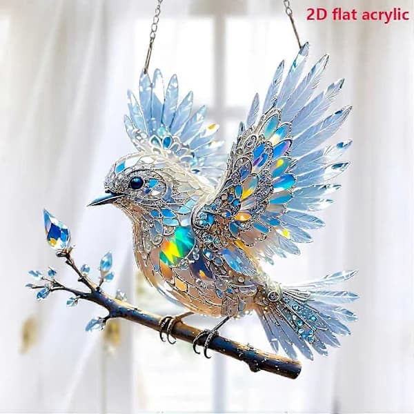 Crystal Sky Bluebird -lasimaalauskoriste (20 cm)