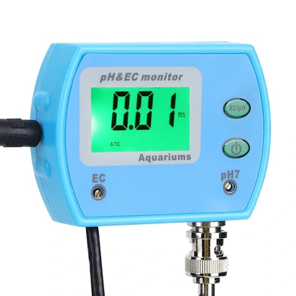 Ph EC-tester vandkvalitetsmåler til akvarium swimmingpool EU 230-240V[co]