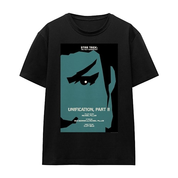 Star Trek Unisex Aikuinen The Next Generation Kausi 5 Jakso 8 T-paita Musta M