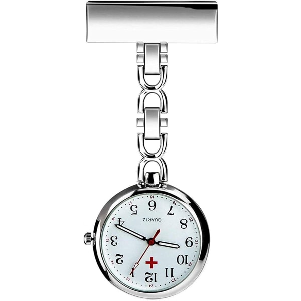 Nurse Lapel Pin Fob Watch, Doctor Pendant Pocket Watch