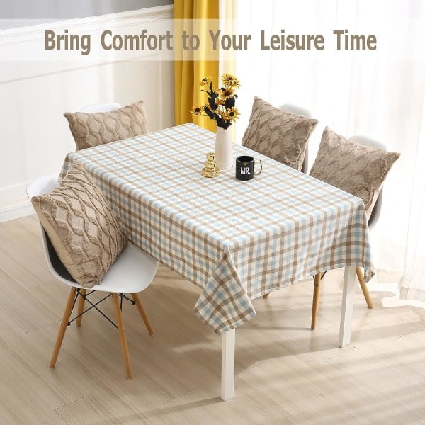 2-pakning kunstig ull putetrekk 45x45 cm dekorative bondegård fløyel Boho putetrekk, beige