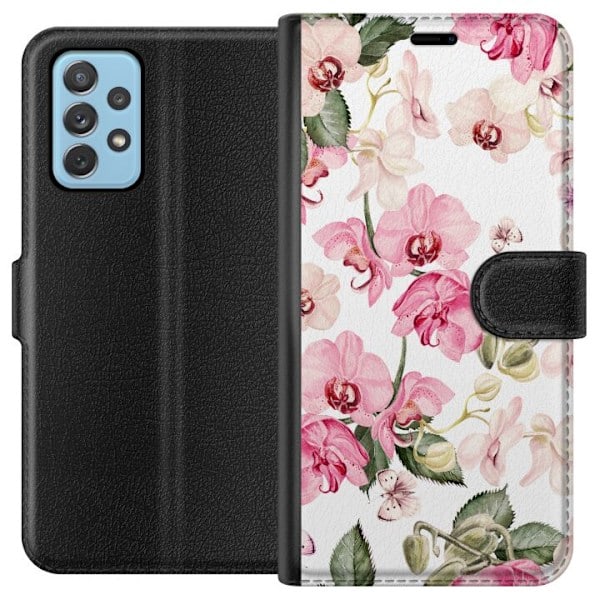 Samsung Galaxy A52 5G Lommebokdeksel Blomster