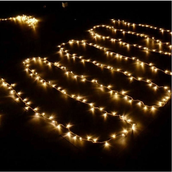 100 m 600 LED ljusslinga utomhus karneval bröllop inomhus trädgårdsbelysning