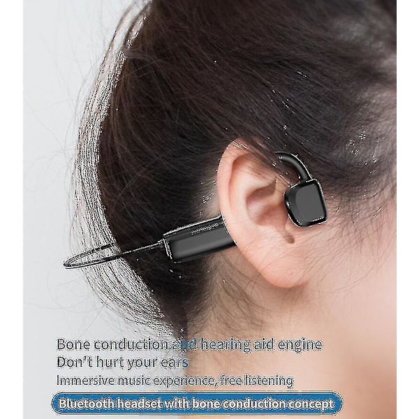 Bone Conduction Bluetooth Trådløse Open-ear Headset Hovedtelefoner