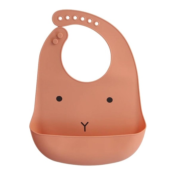 XJ-Haklapp i Silikon, Kanin - Orange