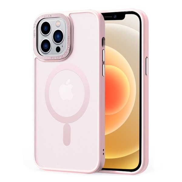 iPhone 12 Pro Max Deksel MagSafe Hybrid Matt Rosa