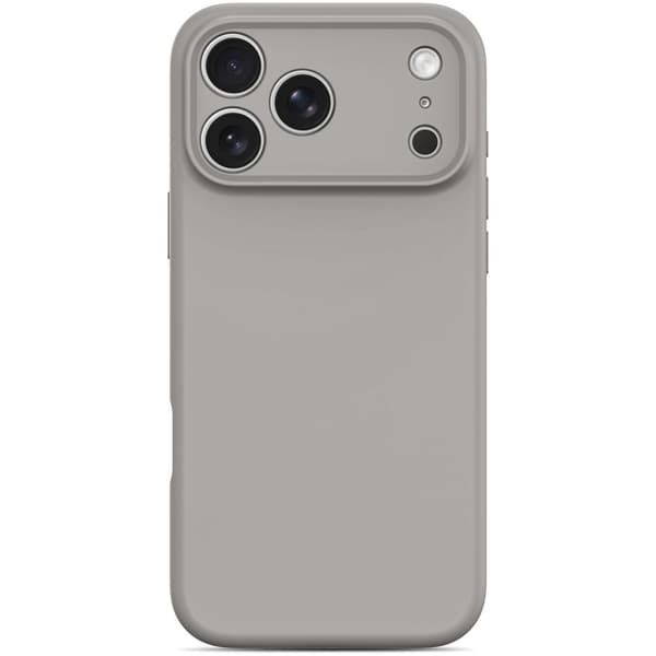 Tech-Protect iPhone 17 Pro Max Deksel MagSafe Silikon Steingrå 50