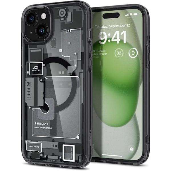 Spigen iPhone 15 Cover MagSafe Ultra Hybrid Zero One