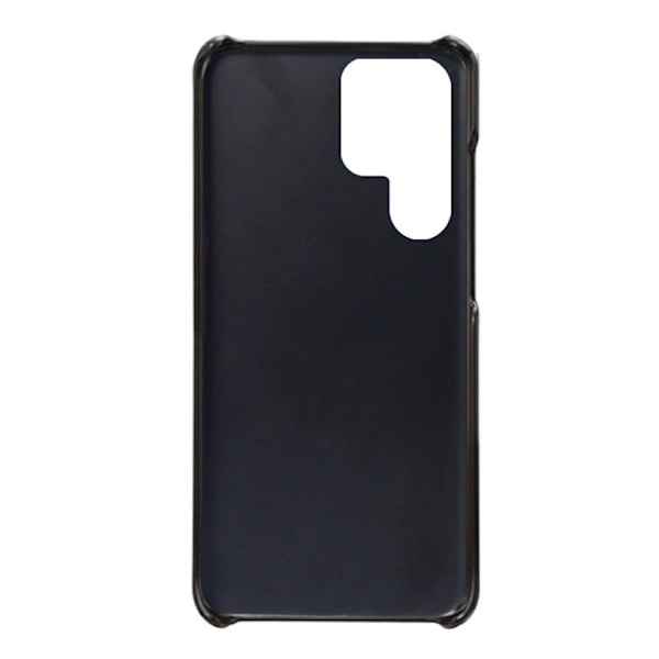 KSQ Samsung Galaxy S23 Ultra Kuori 2 Korttipaikalla Musta