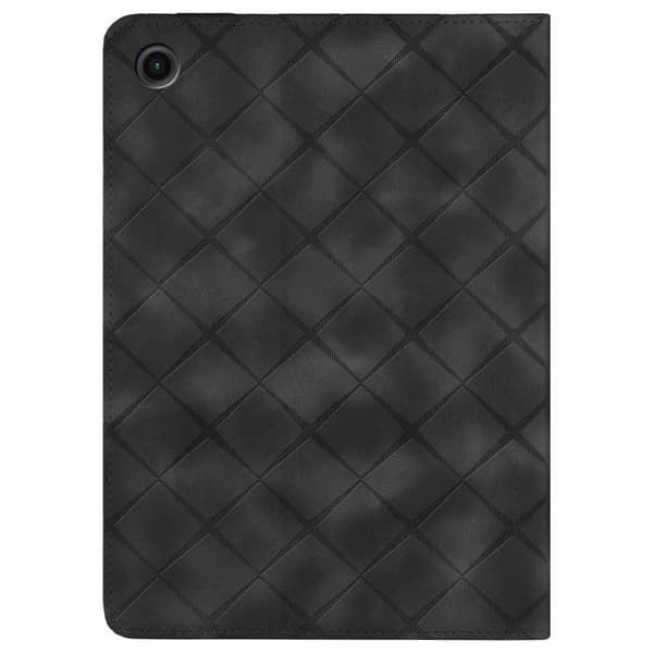 Samsung Galaxy Tab A9+ / A11+ Etui i rombepreging Svart