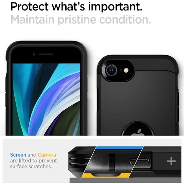 Spigen iPhone SE 2020/2022 Cover Tough Armor Sort