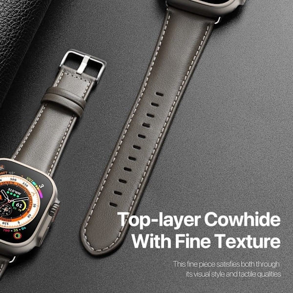 DUX DUCIS Apple Watch 38/40/41 mm Armbånd Ægte Læder