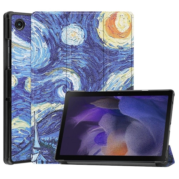Samsung Galaxy Tab A8 10.5 (2021) Deksel Tri-Fold Penselmaling