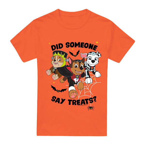 Paw Patrol Herr Pup Treats T-Shirt L Orange Orange L