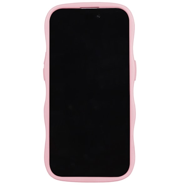 holdit iPhone 15 Plus / 14 Plus Kuori Wavy Pink Transparent