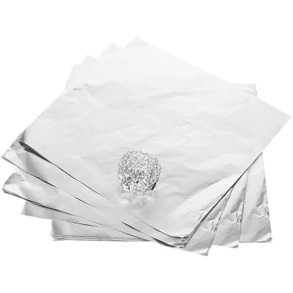 Godispapper Chokladgodispapper Silver 20X20X0.1CM Matpapper 200st Silver 20X20X0.1CM