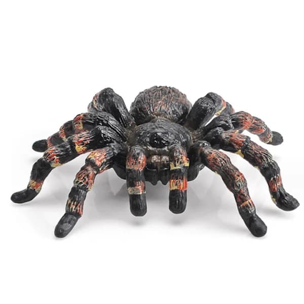 Edderkop Tarantel Figur Statue Insektmodel Halloween Legetøj[CO]