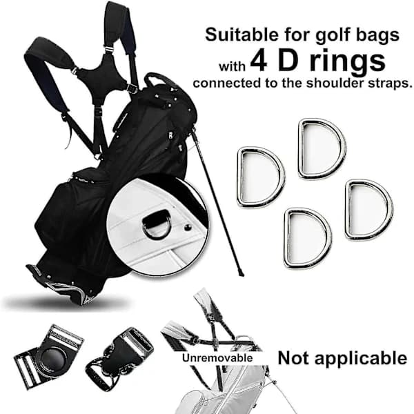 Bærbar golfbag skulderstropp[CO]