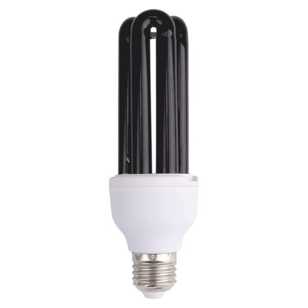 E27 svart glödlampa 30W, UVA 365NM, CFL-lampa för ultraviolett ljus 3493 |  Fyndiq