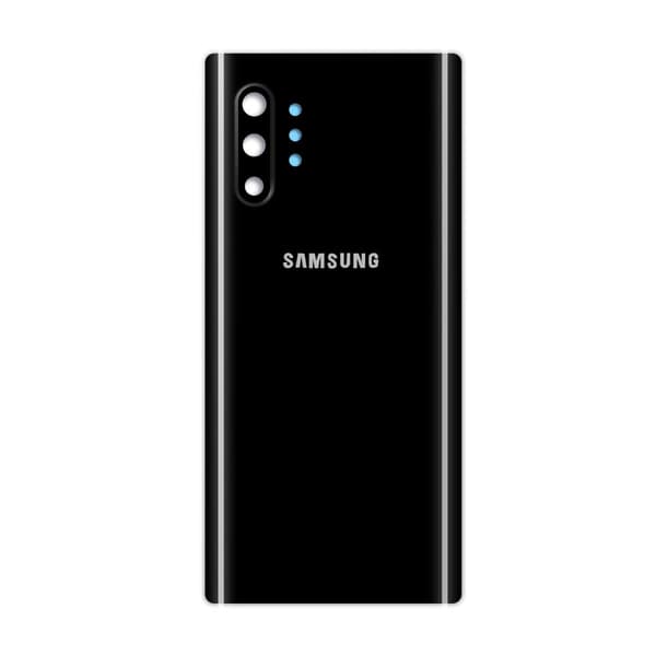 Samsung Galaxy Note 10 Plus Takakansi - Musta Svart black