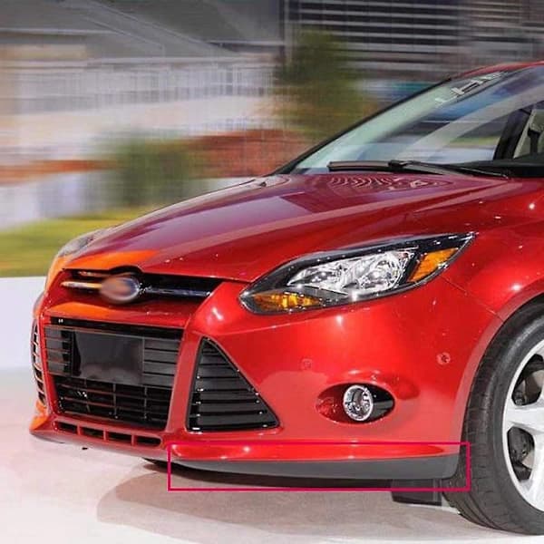 2 stk. Frontkofanger Læbe Spoiler Luft Hage Splitter Nedre Valance Panel Til Focus 2012-2014 Fo1095244c Cp9z17626b[co]