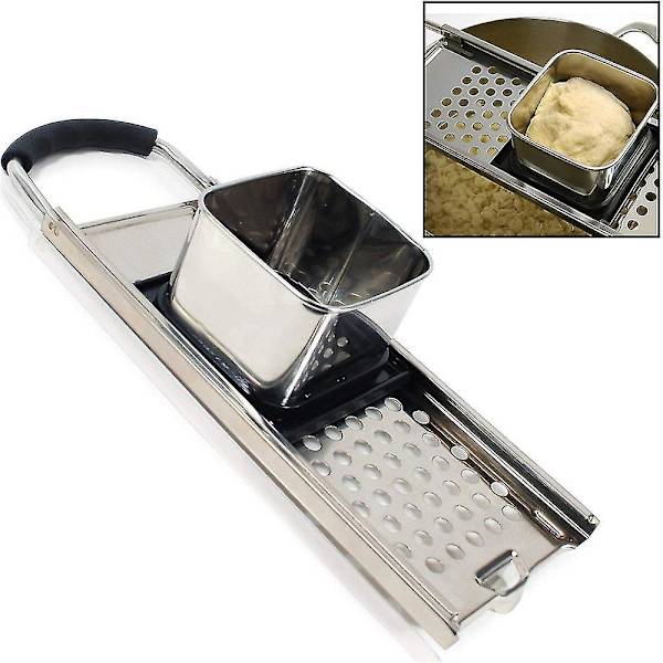 Premium Grade Rustfrit Stål Spätzle Maker Med Komfortgreb