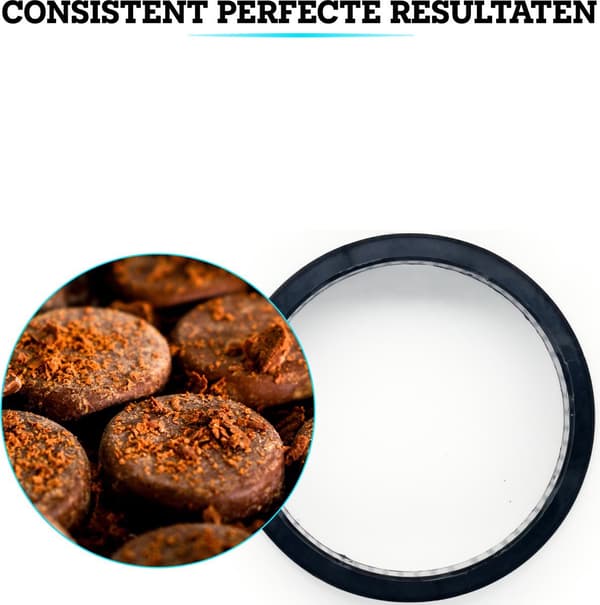 Sæt med 12 tærteformringe, non-stick fødevaresikker termoplast, til minitærter, quicher og bagværk, sort, 8 cm diameter