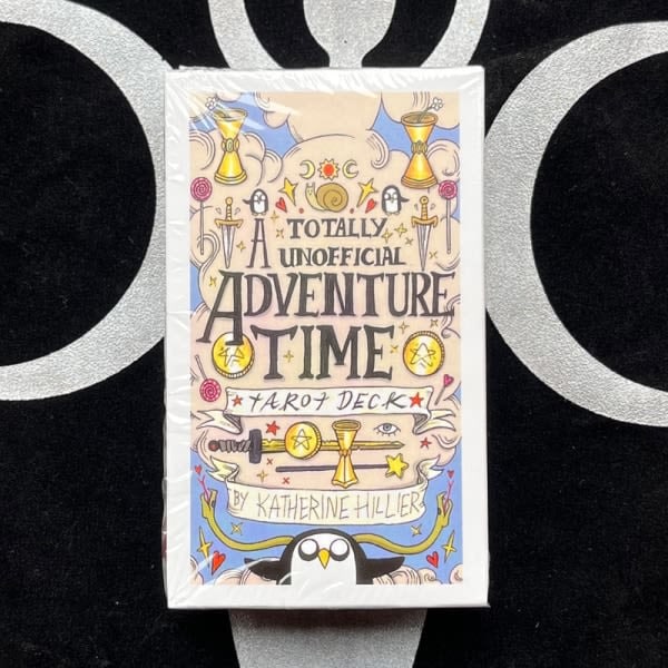 78 stk. Adventure Time Tarot for begyndere Klassiske tarotbrætspilkort Adventure Time Tarot