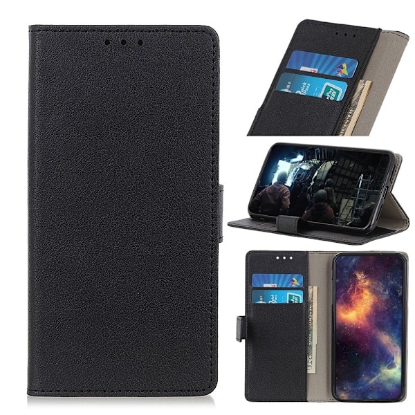 Sony Xperia 10 II - Pung Etui - Sort Black Sort