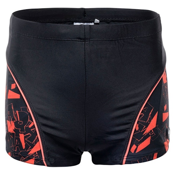 Aquawave Drenge Idaro Logo Badebukser 14 År Sort/Puffin´s Bi Black/Puffin´s Bill 14 År