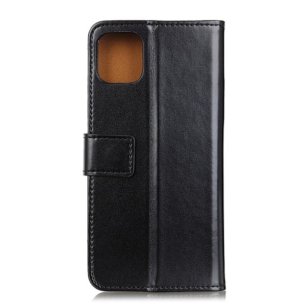iPhone 12 Mini - Retro Lompakkokotelo - Musta Black Svart