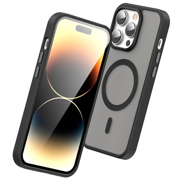 ColorPop iPhone 14 Pro Max Deksel CH MagSafe Matt Svart