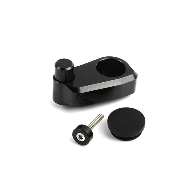 Motorsykkeltilbehør for Nmax 155 V1&v2 Aluminiumslegering Bakre bremseknappdeksel Svart