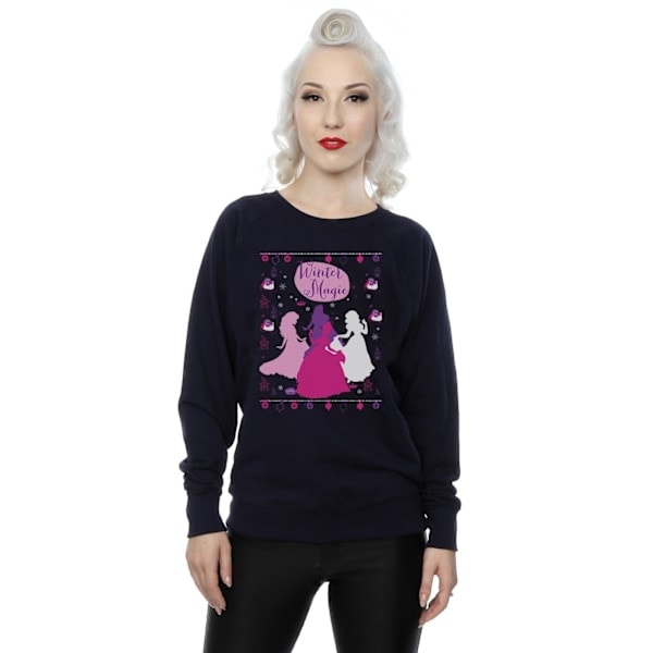 Disney Princess Damegenser med julemotiv for kvinner Deep Navy L