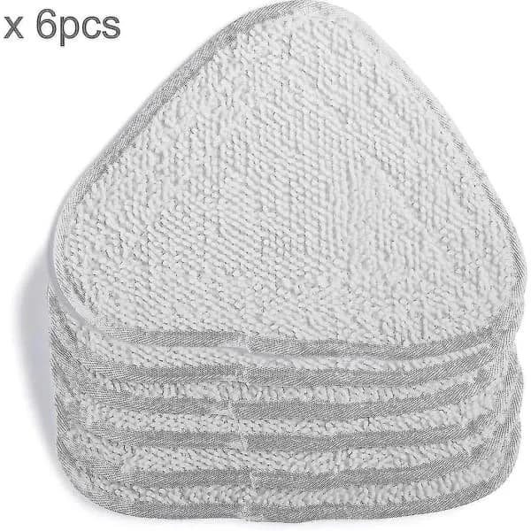 6-pack mikrofiber ångmoppdynor ersättning kompatibel med Vileda 100 -ge[co]