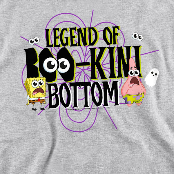SvampeBob Firkant Unisex Voksen Legend Of Boo-Kini Bottom Genser Sport Heather XL 2 Set