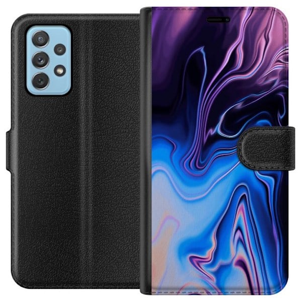 Samsung Galaxy A52 5G Lompakkokotelo Kuviolla