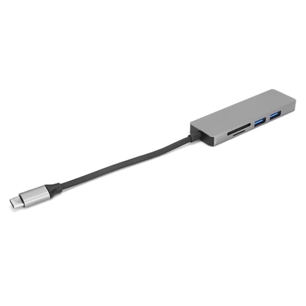 5-i-1 Typ C till HDMI-adapter 4K-skärm Bärbar Multifunktionell Hub[co]