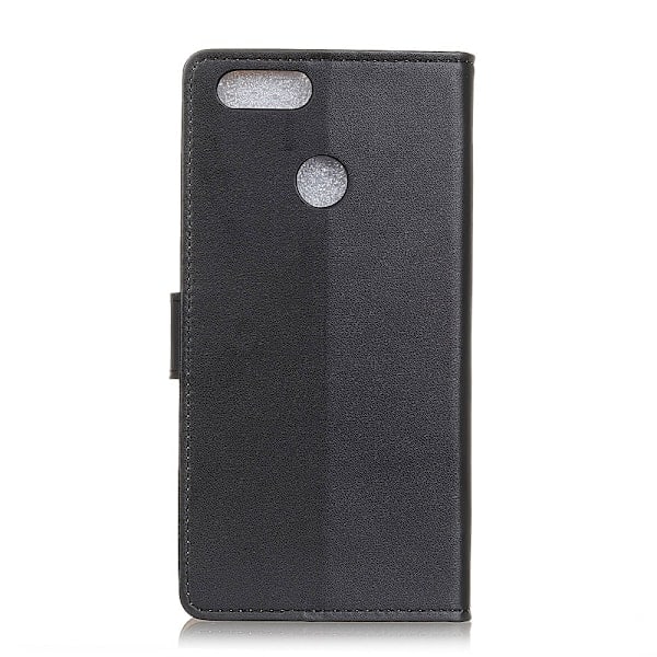 Huawei P Smart Etui i Ægte Læder - Sort Black Sort