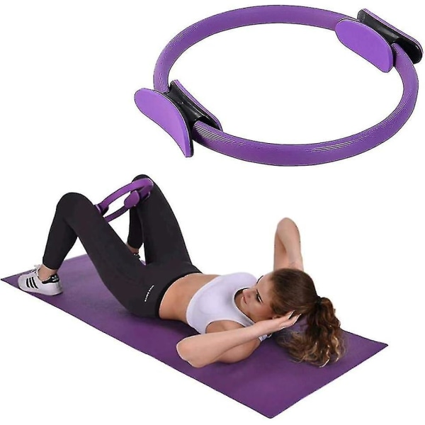 Sjelden Perle Yoga Pilates Ring Magic Circle Muskeløvelse Trening Kroppstrener Sirkel 37x4x5cm Yoga C-yvan