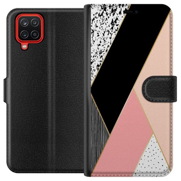 Samsung Galaxy A12 Plånboksfodral Mönster