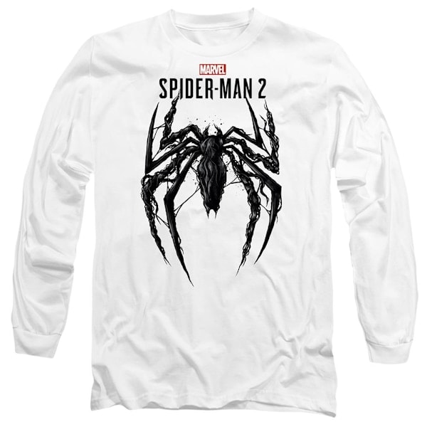 Spider-Man 2 Unisex Voksen Gamerverse Venom Spider T-Skjorte M Hvit White M