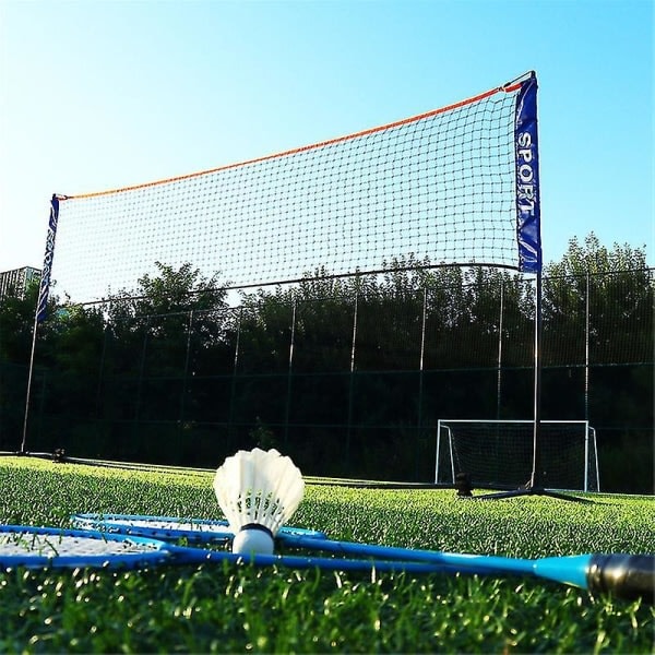 Portabelt hopfällbart enkelt 3m 4m 5m 6m tennisnät badmintonnät 3,1M