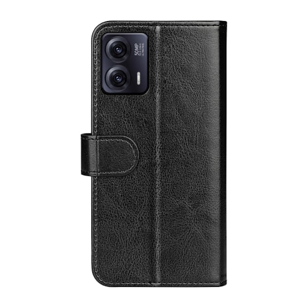 Motorola Moto G73 5G Etui Crazy Horse Læder Sort