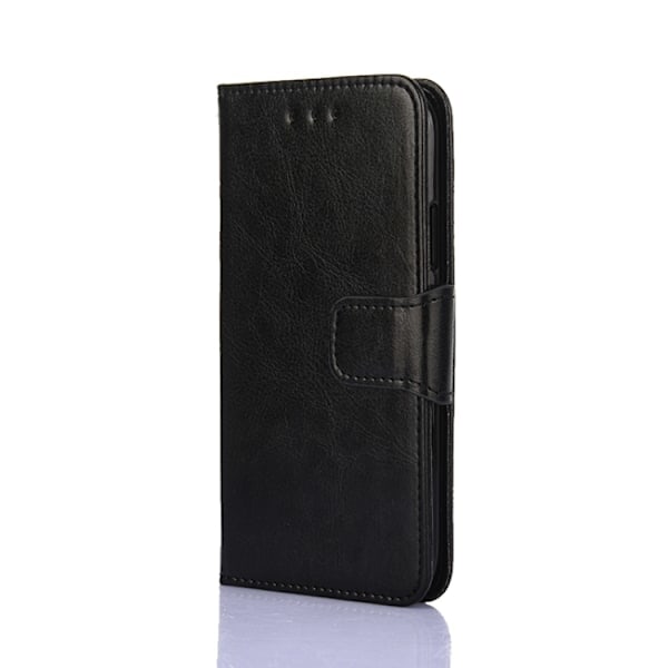 iPhone 14 Etui Klassisk Tekstur Sort