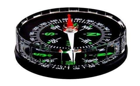 Explore the World with Style – Pocket Compass for All Adventures Svart black