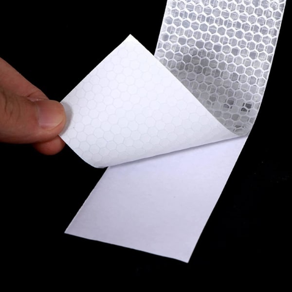 Tarra-aineteippirullat, vedenpitävät varoitusteipit ajoneuvoille, autoille ulkona, yöllä heijastava teippi, liimateippi, sopii pyörään, vaunuun,